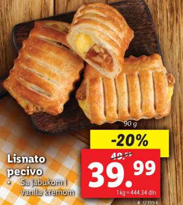 Lisnato pecivo