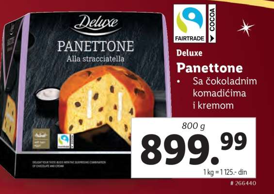 Deluxe Panettone