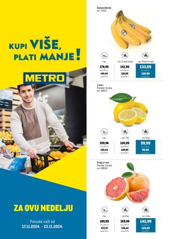 Metro katalog - 17.11.2024 - 23.11.2024.