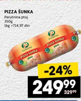 PIZZA ŠUNKA