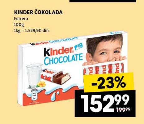 Kinder Čokolada