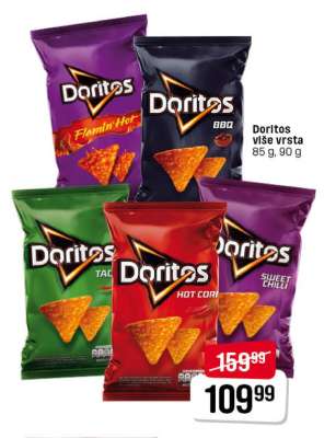 Doritos više vrsta