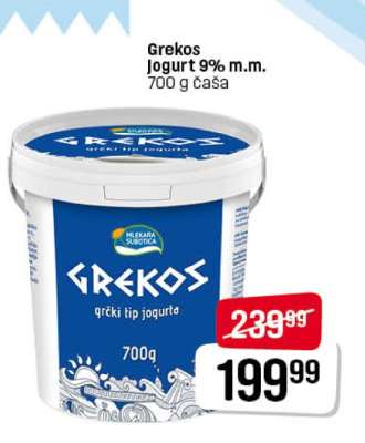 Grekos Jogurt 9% m.m.