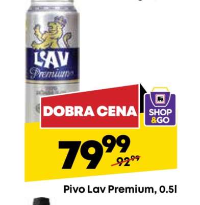 Pivo Lav Premium 0.5l