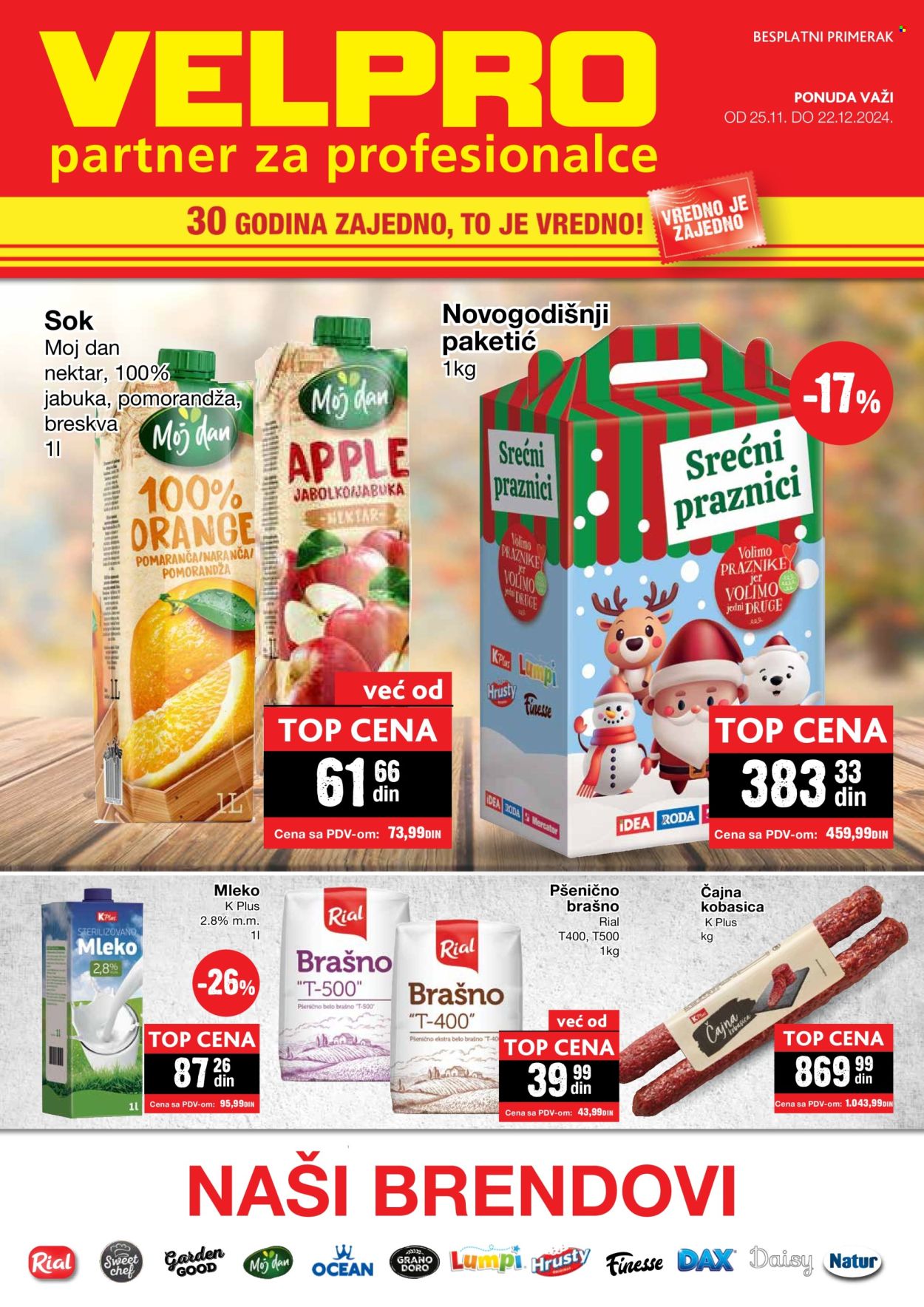 Velpro katalog - 25.11.2024 - 22.12.2024. Stranica 1