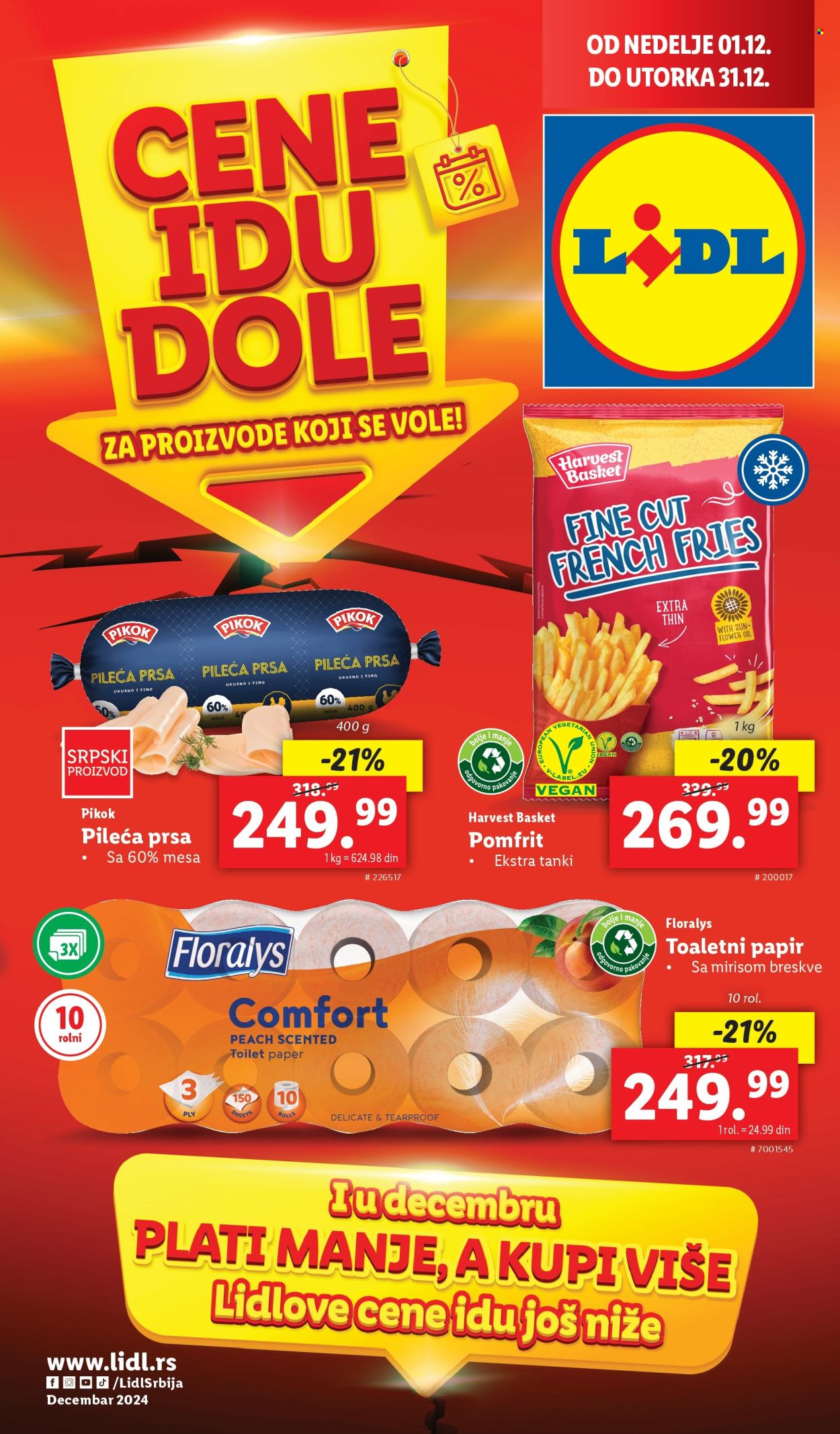 Lidl katalog - 01.12.2024 - 31.12.2024. Stranica 1