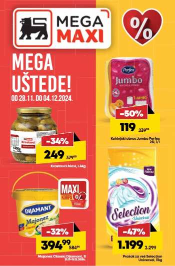 Mega Maxi katalog - 28.11.2024 - 04.12.2024.