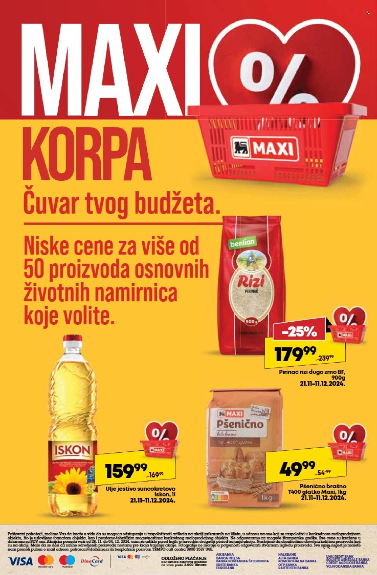 Mega Maxi katalog - 28.11.2024 - 04.12.2024. Stranica 1