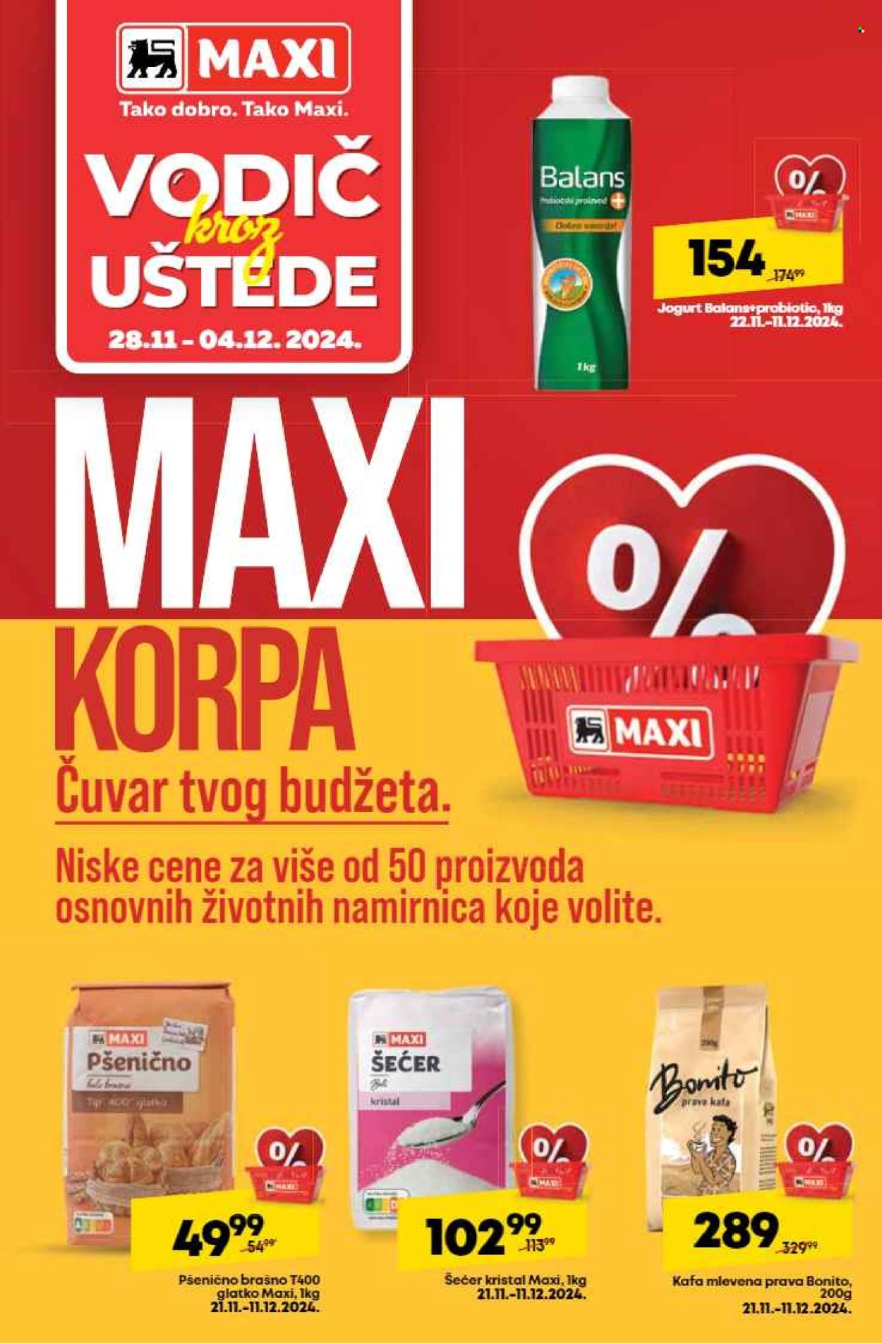 Maxi katalog - 28.11.2024 - 04.12.2024. Stranica 1