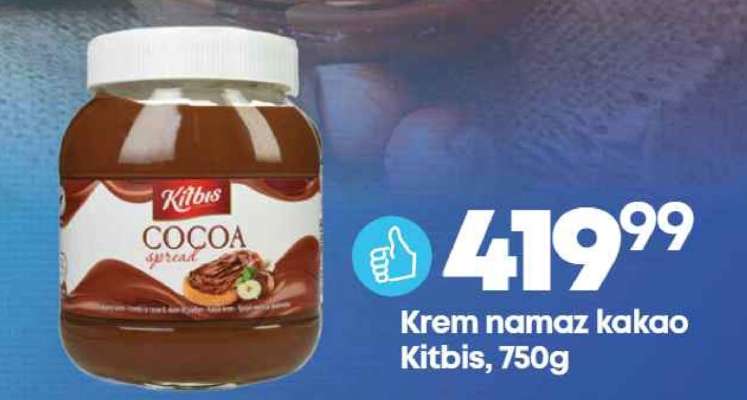 Krem namaz kakao Kitbis 750g