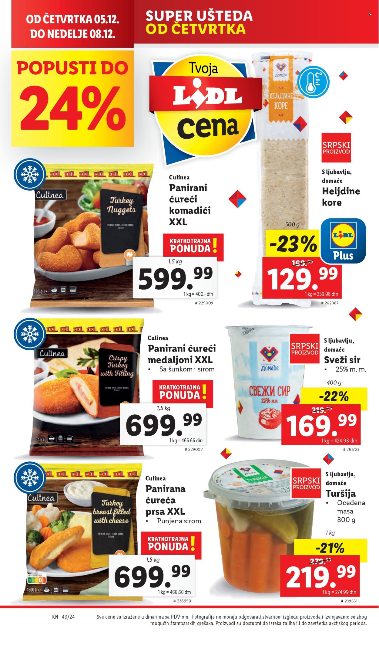 Lidl katalog - 05.12.2024 - 11.12.2024. Stranica 1