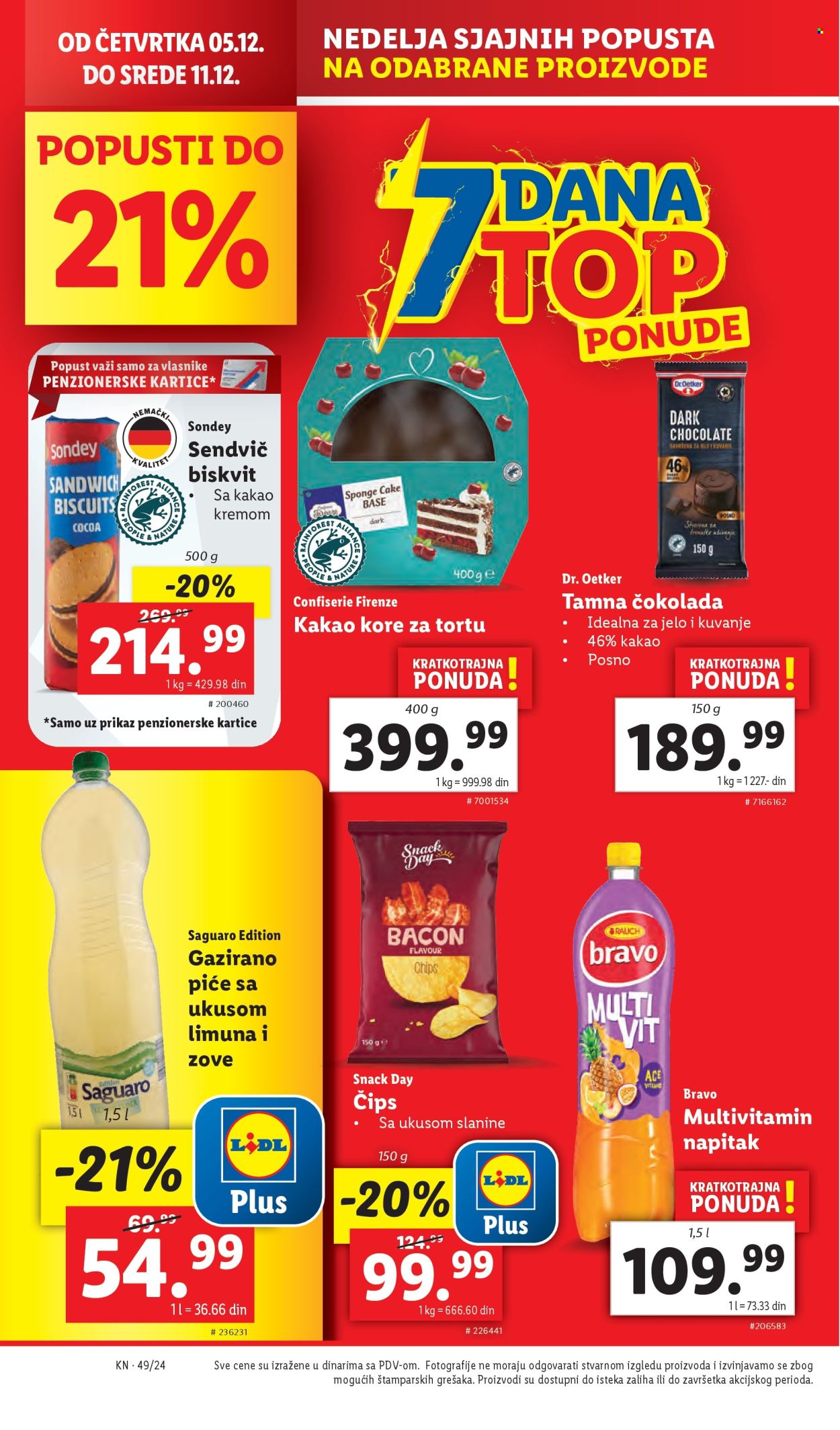 Lidl katalog - 05.12.2024 - 11.12.2024. Stranica 1