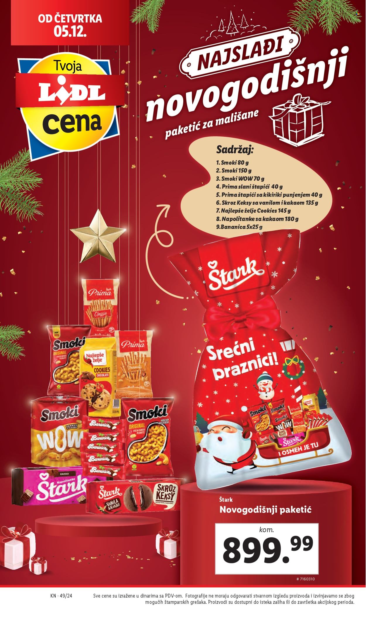 Lidl katalog - 05.12.2024 - 11.12.2024. Stranica 1