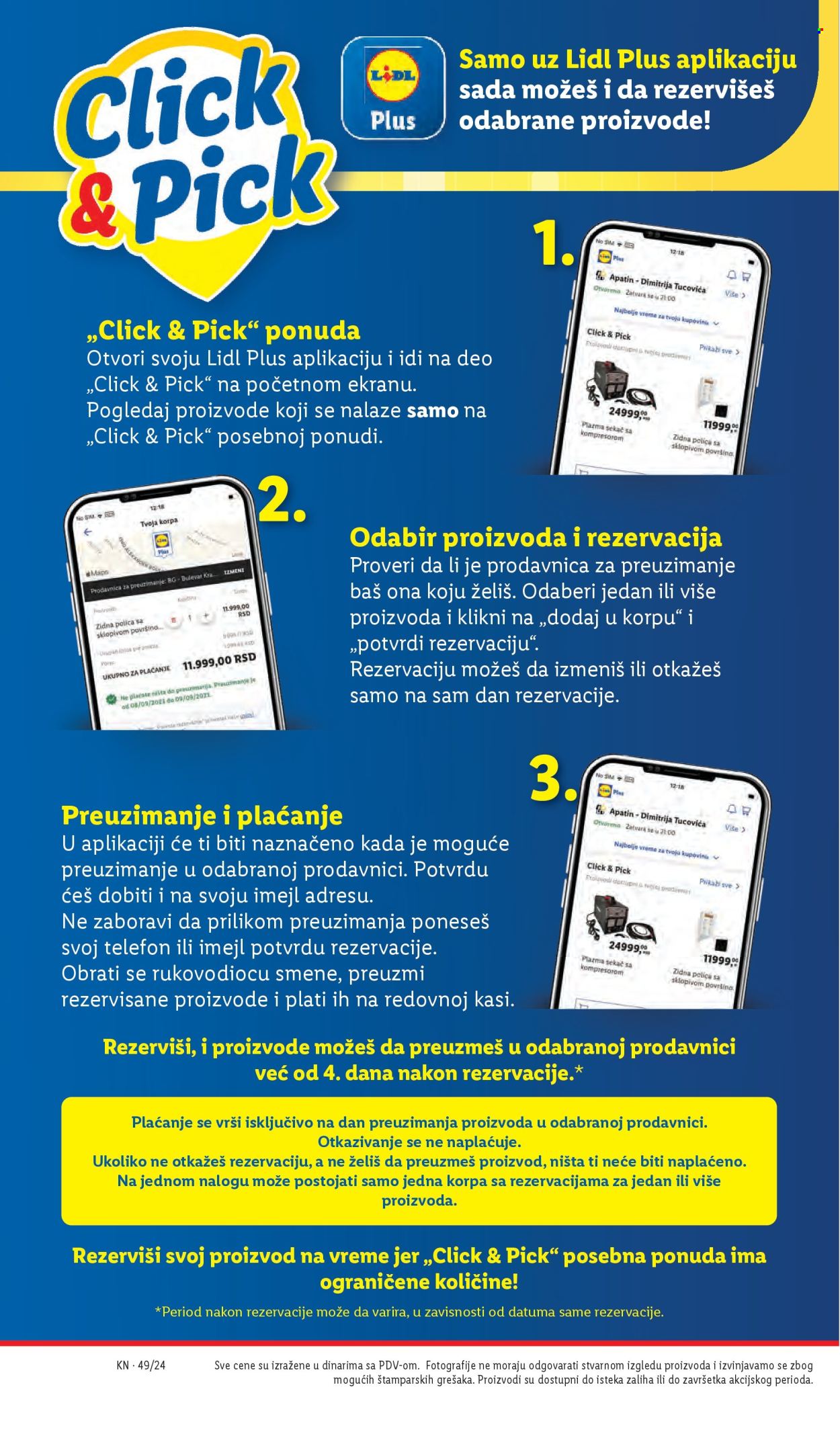 Lidl katalog - 05.12.2024 - 11.12.2024. Stranica 1