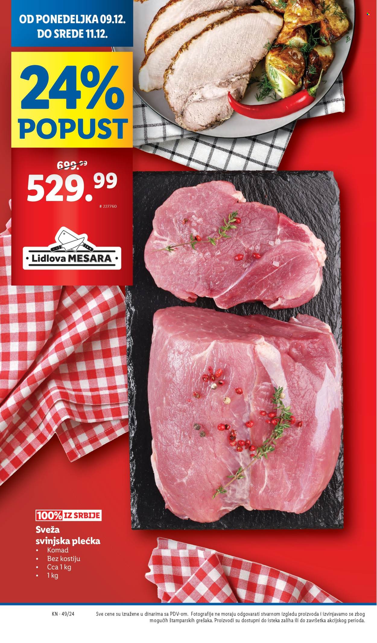 Lidl katalog - 05.12.2024 - 11.12.2024. Stranica 1