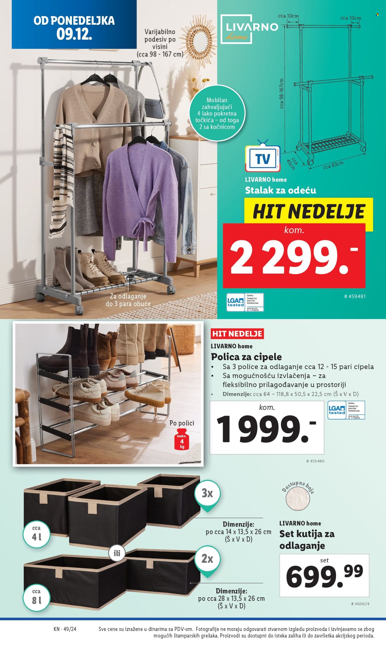 Lidl katalog - 05.12.2024 - 11.12.2024. Stranica 1