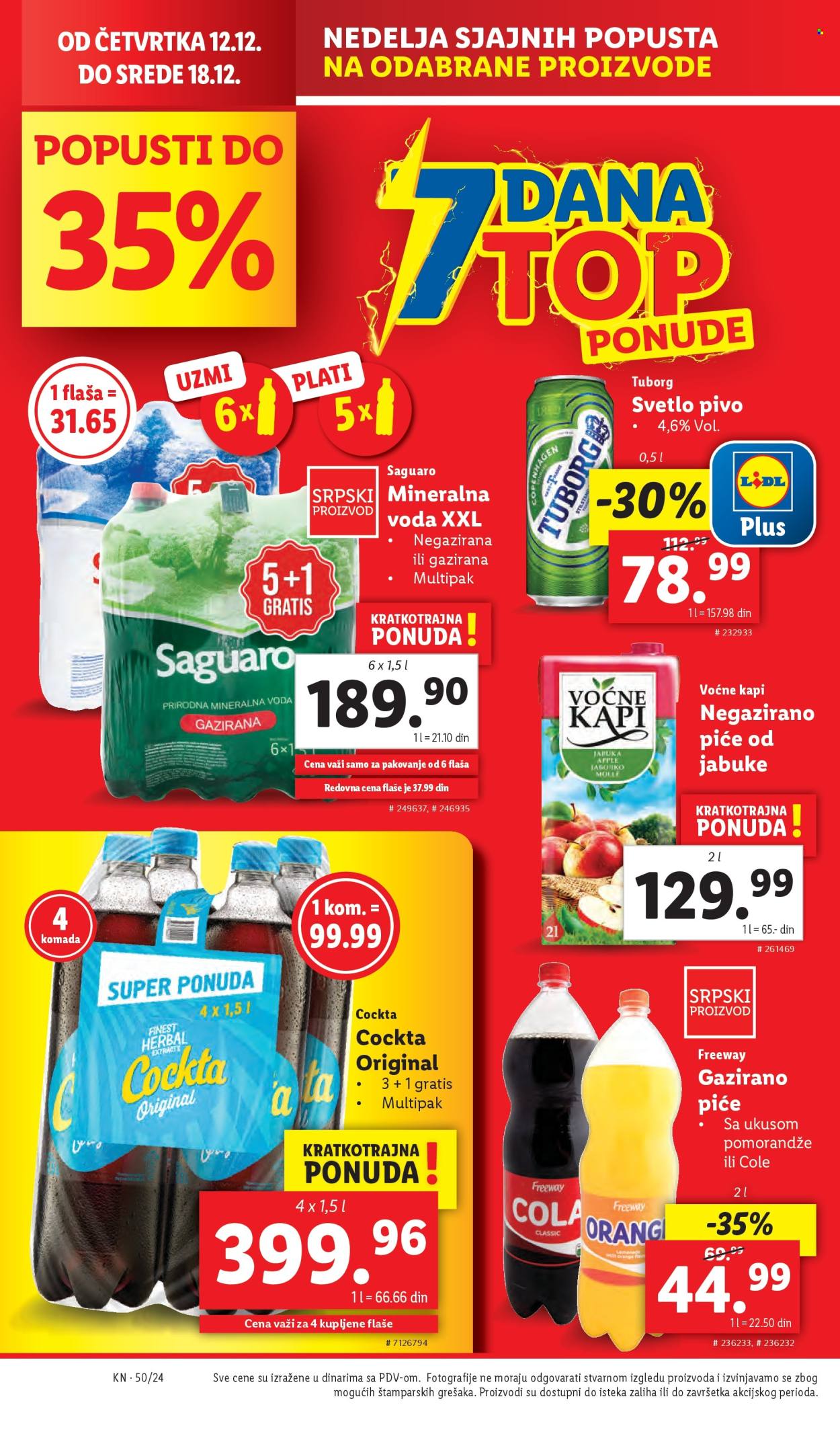 Lidl katalog - 12.12.2024 - 18.12.2024. Stranica 1