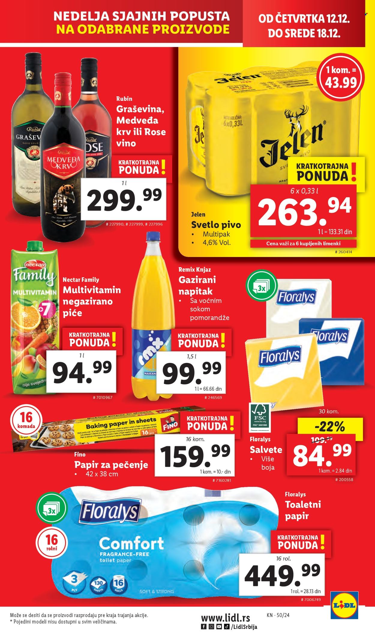 Lidl katalog - 12.12.2024 - 18.12.2024. Stranica 1