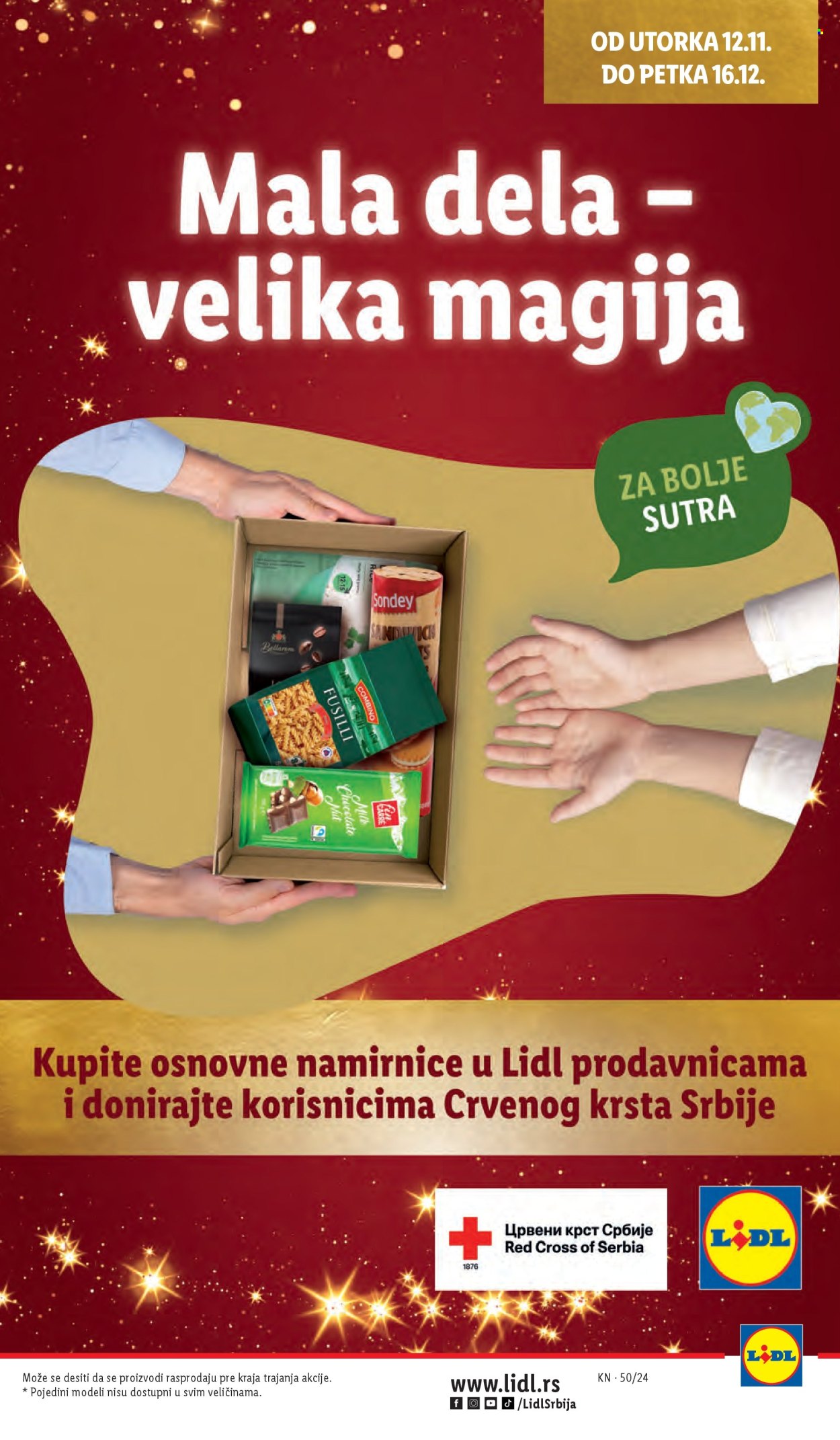 Lidl katalog - 12.12.2024 - 18.12.2024. Stranica 1