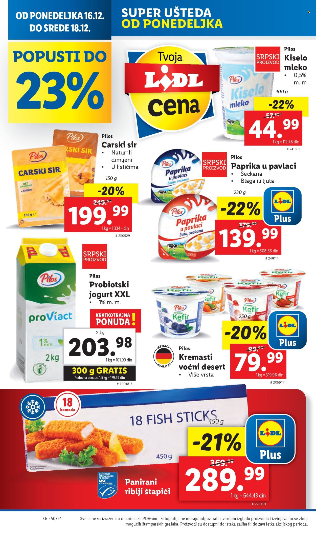 Lidl katalog - 12.12.2024 - 18.12.2024. Stranica 1