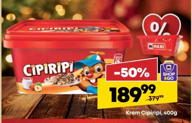 Krem Cipiripi 400g