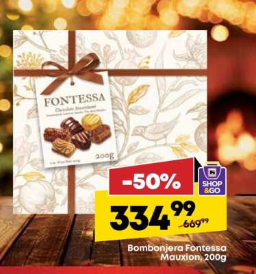 Bombonjera Fontessa Mauxion, 200g