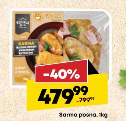 Sarma posna, 1kg