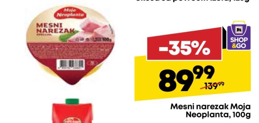 Mesni narezak Moja Neoplanta, 100g