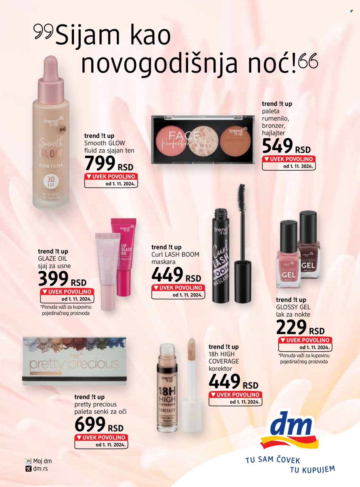 dm drogerie katalog. Stranica 1