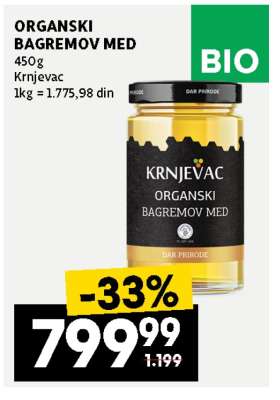 ORGANSKI BAGREMOV MED