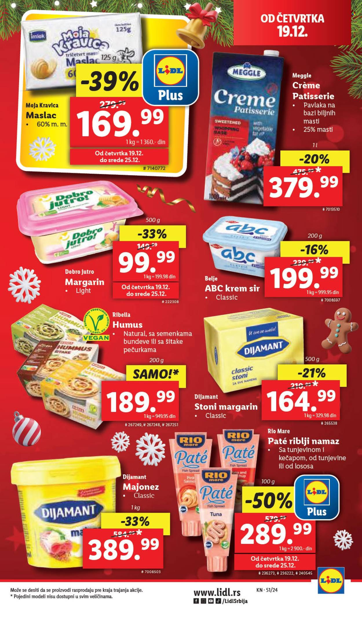 Lidl katalog - 19.12.2024 - 25.12.2024. Stranica 1