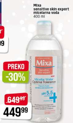 Mixa sensitive skin expert micelarna voda