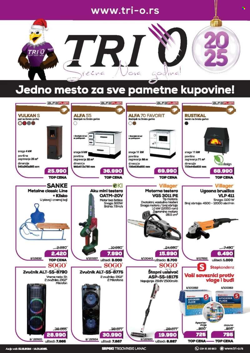 Tri O katalog - 15.12.2024 - 14.01.2025.