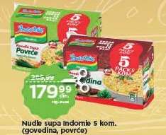 Nudle supa Indomie 5 kom.