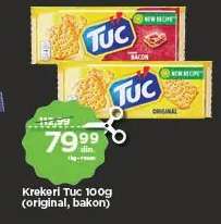 Krekeri Tuc 100g (original, bakon)