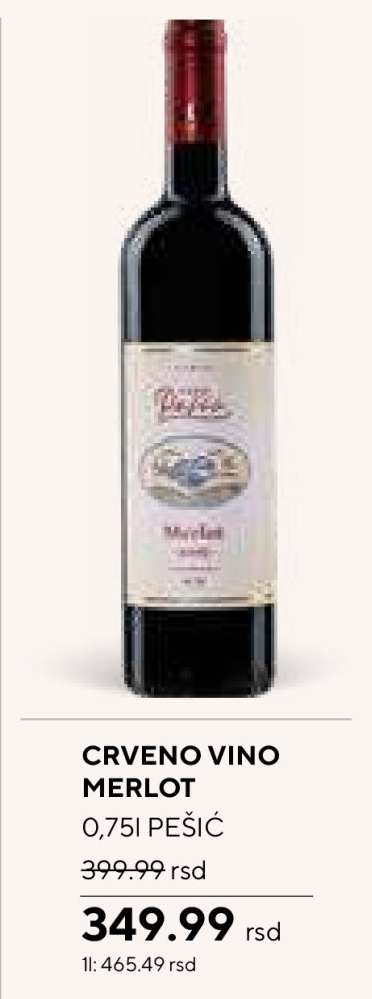 CRVENO VINO MERLOT