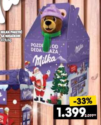 MILKA PAKETIĆ SA IGRAČKOM