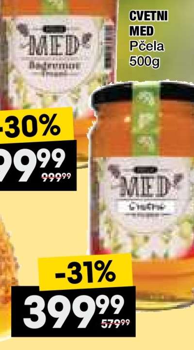 CVETNI MED Pčela 500g