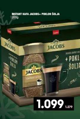 INSTANT KAFA JACOBS+ POKLON ŠOLJA