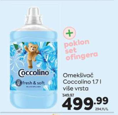 Omekšivač Coccolino 1,7 l više vrsta