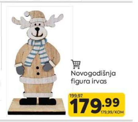 Novogodišnja figura irvas