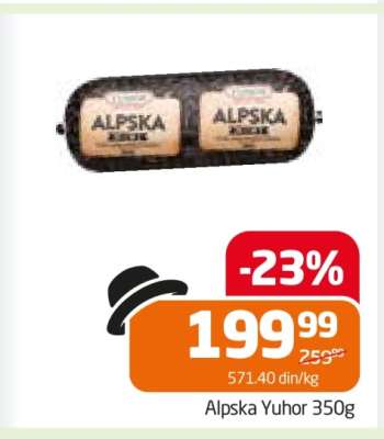 Alpska Yuhor 350g