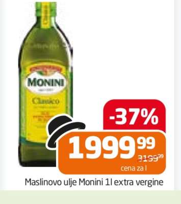 Maslinovo ulje Monini 1l extra vergine