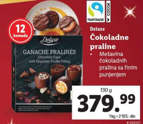 Deluxe Čokoladne praline