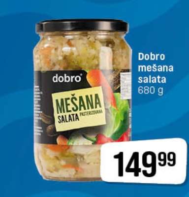 Dobro mešana salata