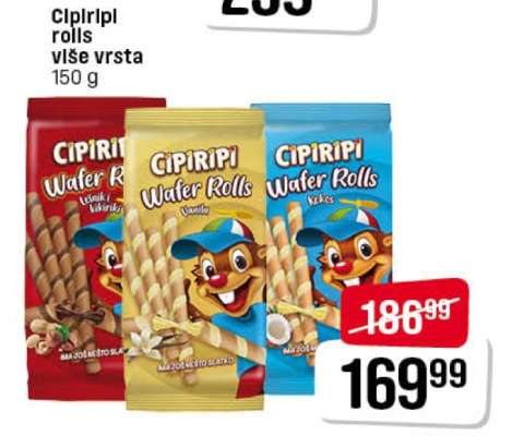 Cipiripi rolls