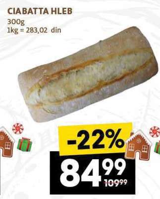 CIABATTA HLEB