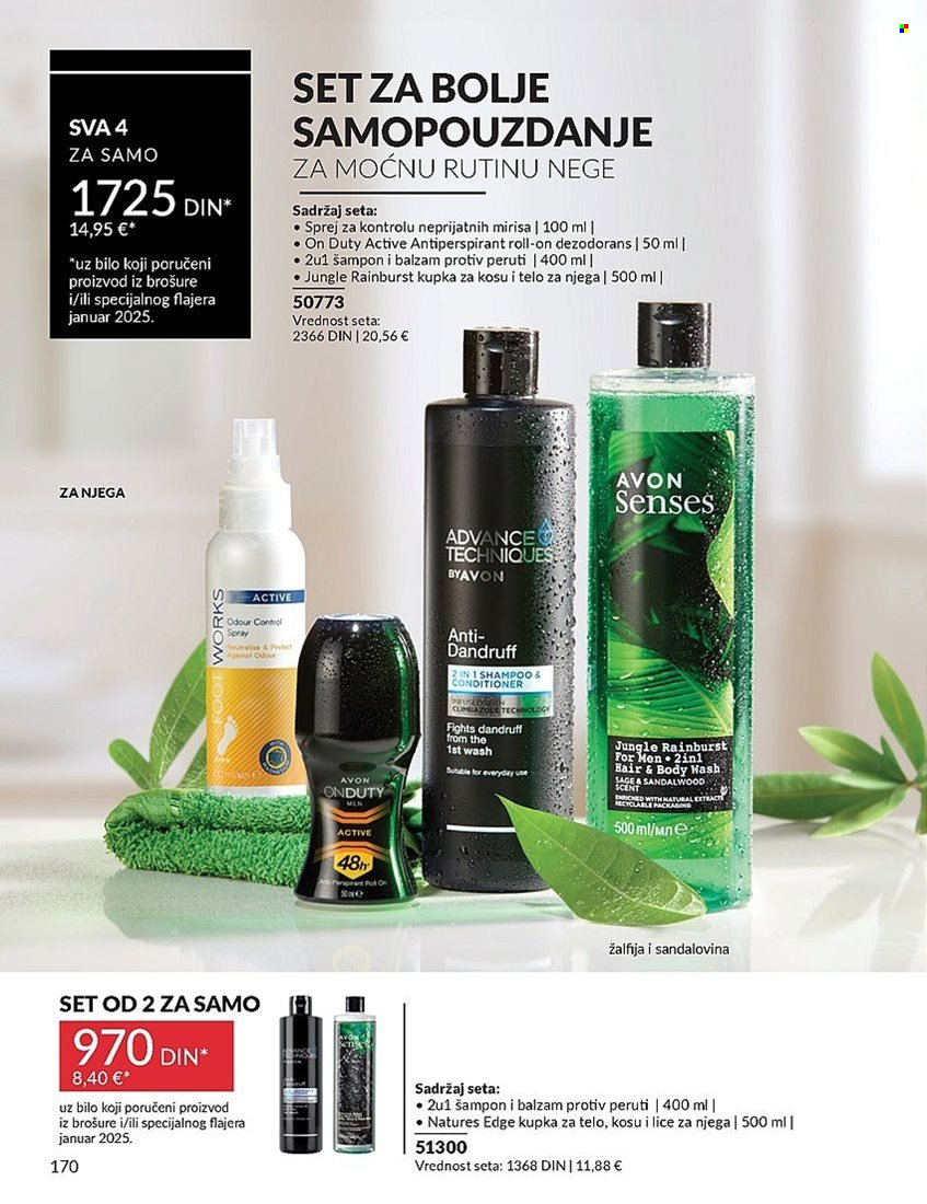 Avon katalog - 27.12.2024 - 31.01.2025. Stranica 1