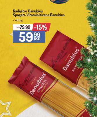 Radijator Danubius Špageta Vitaminizirana Danubius