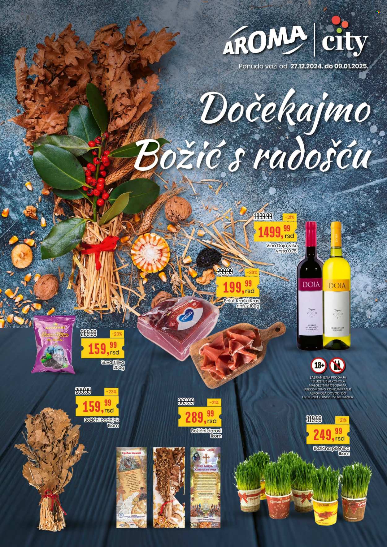 Aroma Market katalog - 27.12.2024 - 09.01.2025. Stranica 1